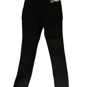 See By Chloe Classic Black Skinny  Riding Style Pants